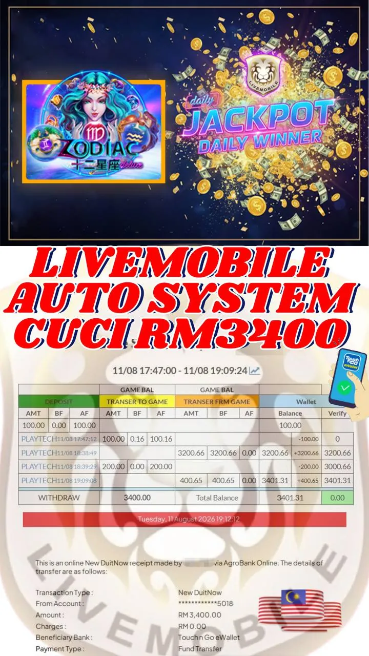 Rekod sistem auto pelanggan Livemobile Zodiac bernilai RM3,400